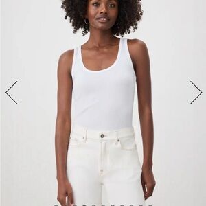 Splendid Classic White Tank Top